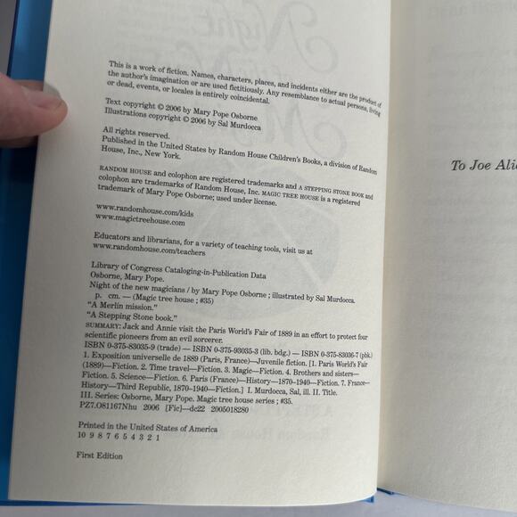 Night of the New Magicians (Magic Tree House (R) Merlin Mission) 1st Edition - Picture 9 of 11